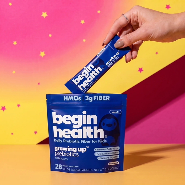 How Does Begin Health Prebiotics Work for Kids' Constipation?