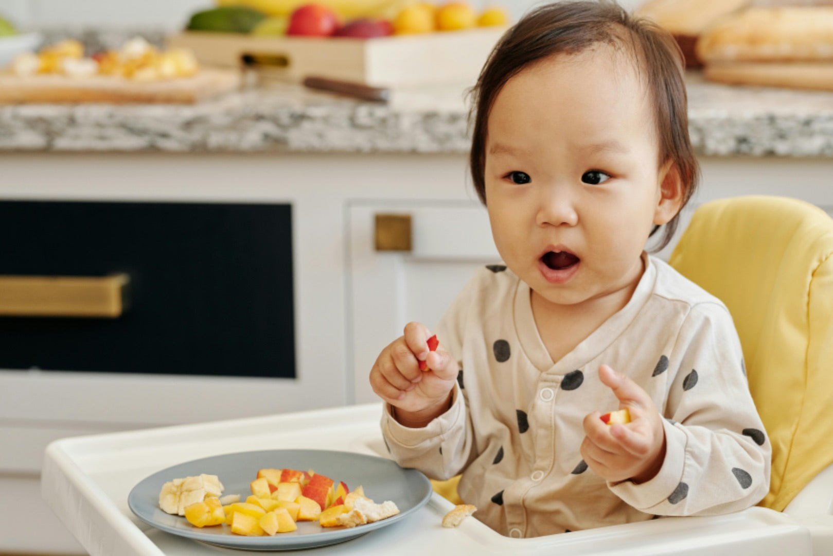 Fiber-Rich Finger Foods for Baby Led Weaning