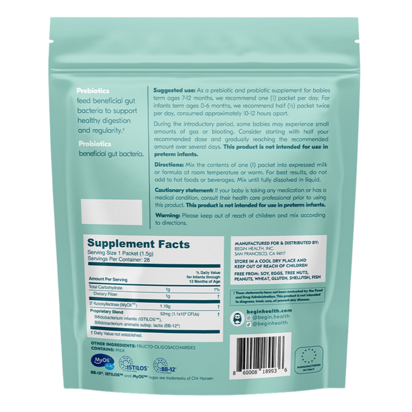 Beginbaby™ Pre + Pro with HMOs