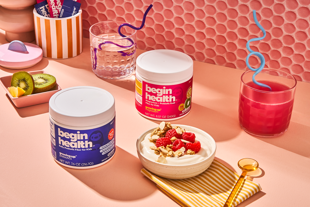Kids' health <br><span>begins</span> <span class=