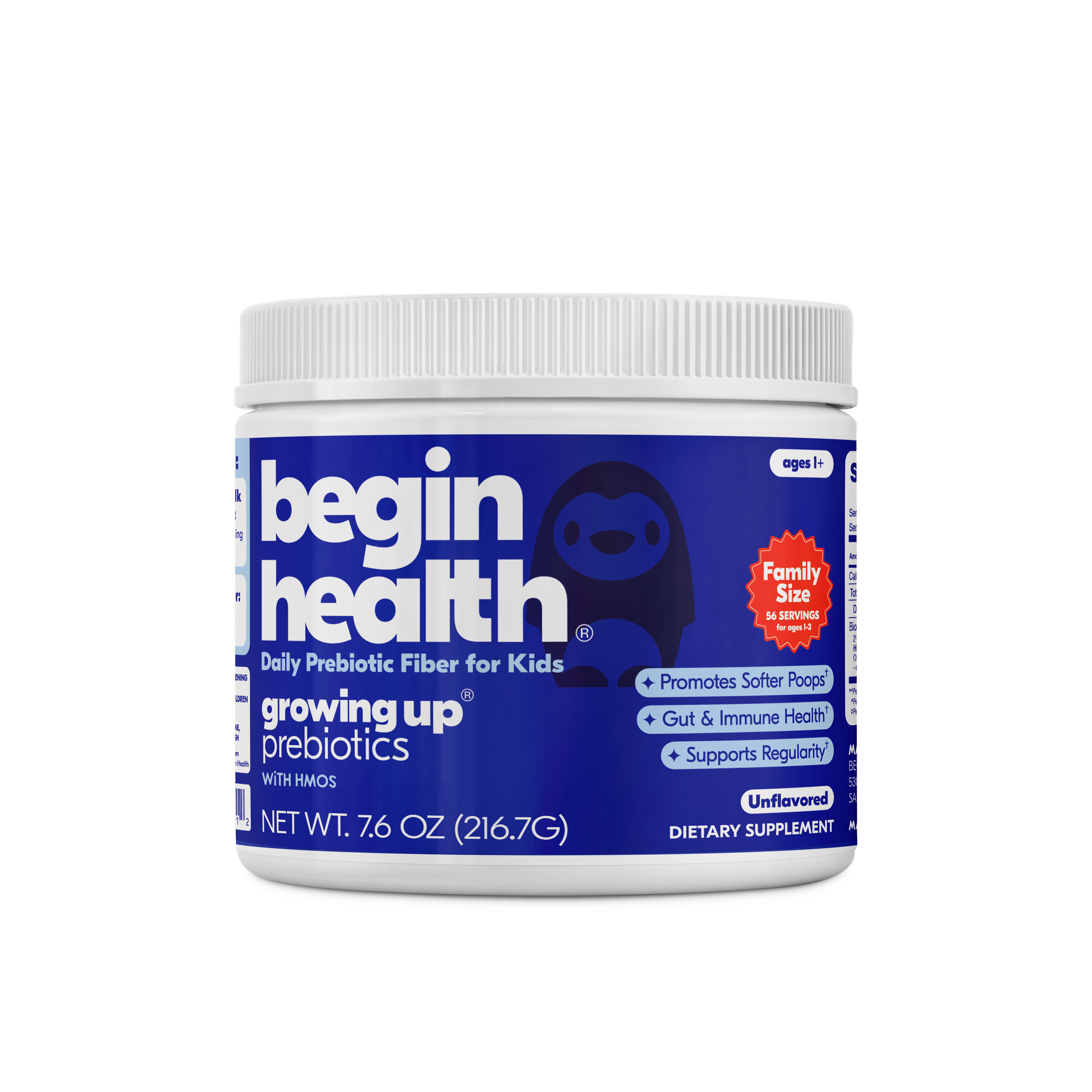 Daily Growing Up® Prebiotics - Family Size / Unflavored