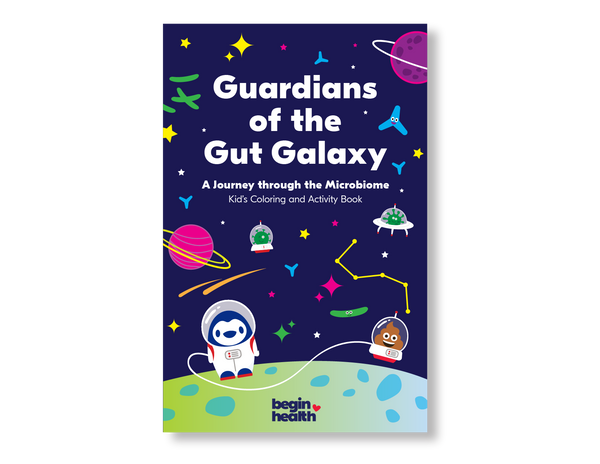 Gut Galaxy Kids Coloring and Activity Book - BACK TO SCHOOL PROMO